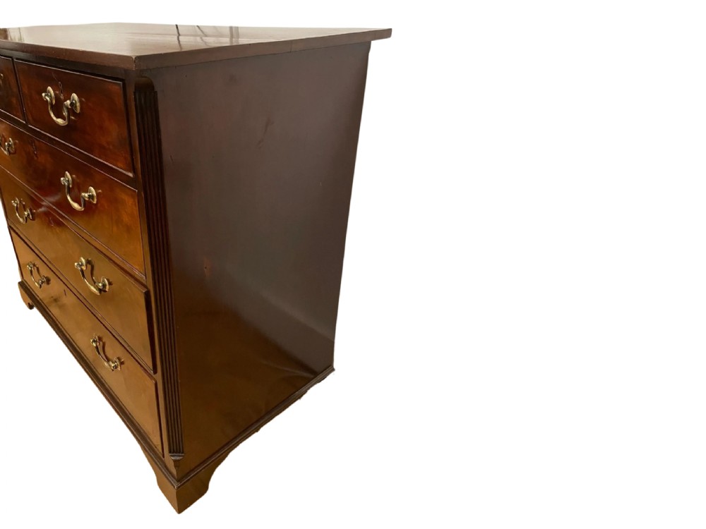 18th Century Georgian Mahogany Chest of Drawers View V