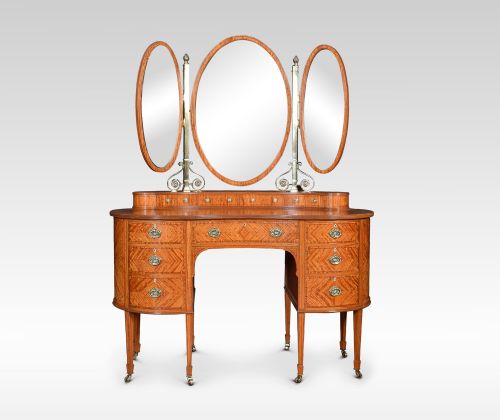 Edwardian Satinwood Dressing Table