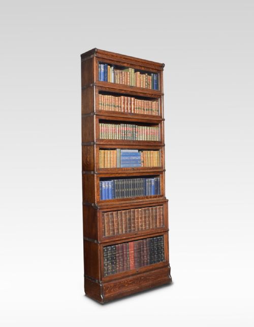 Oak Globe Wernicke Seven Section Bookcase