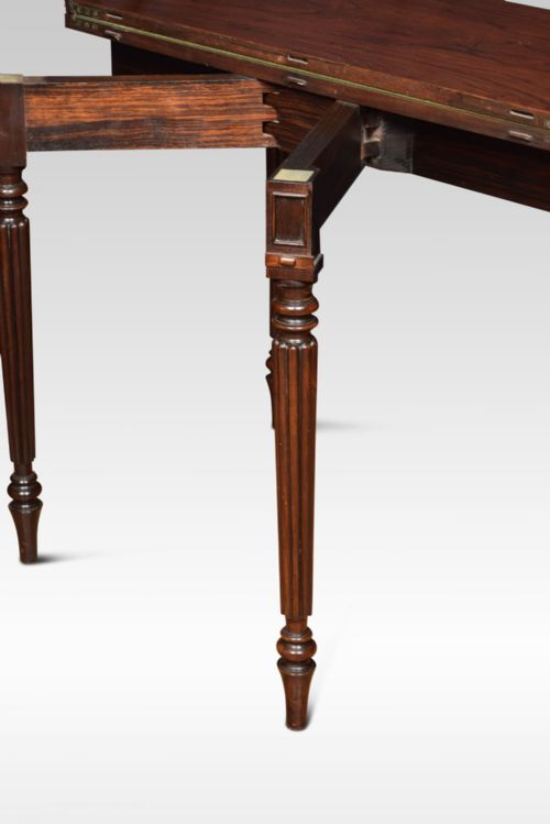 REGENCY ROSEWOOD CARD TABLE - ADDITIONAL PHOTO 7