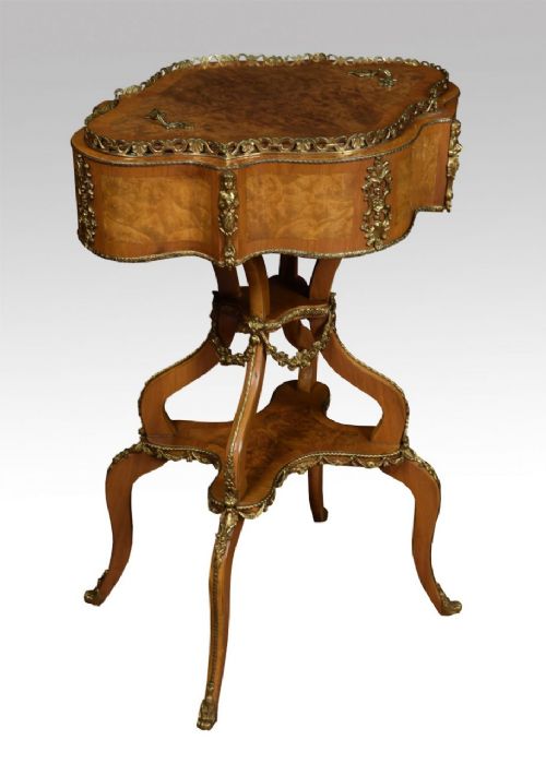 Walnut and Gilt Metal Mounted Jardiniere