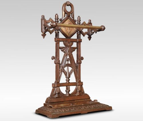 Aesthetic Design Cast Iron Umbrella Stand