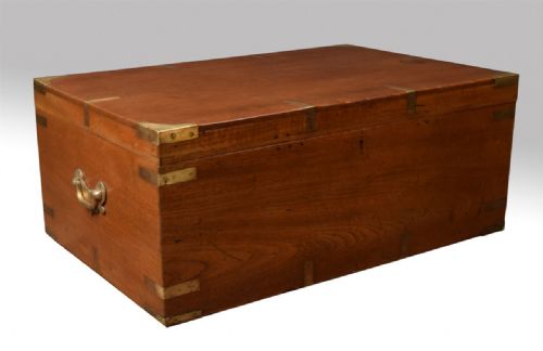 Oak Brass Bound Chest