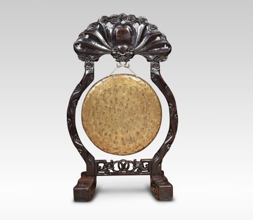 Chinese Carved Dinner Gong