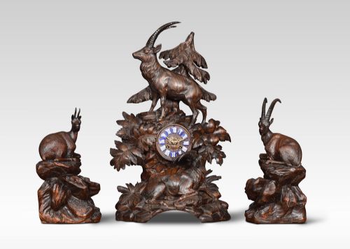 Black Forest Clock Set