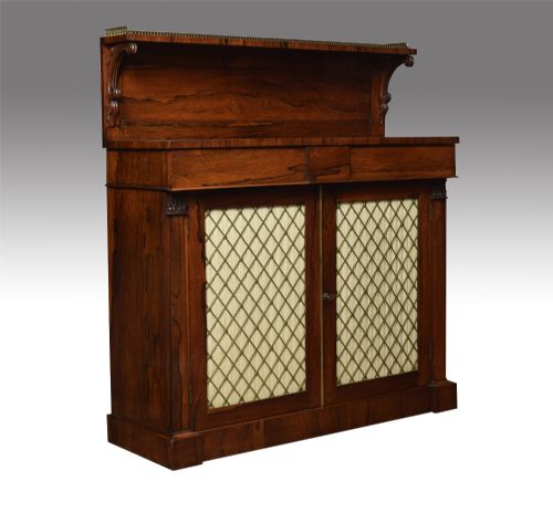 Regency Rosewood Two Door Chiffonier