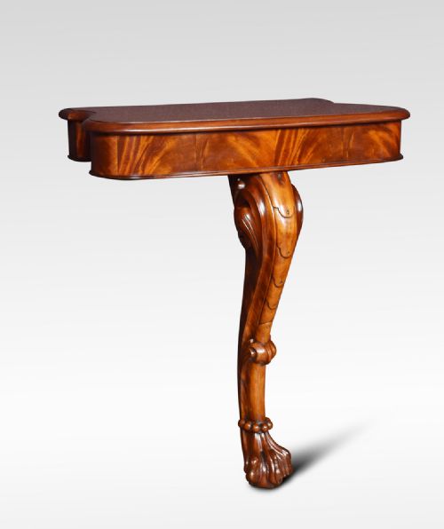 Mahogany Console Table