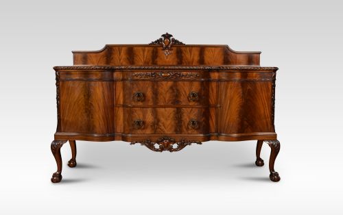 Chippendale Revival Mahogany Sideboard