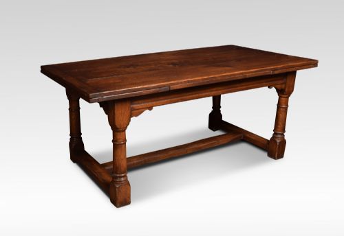 Oak Draw Leaf Refectory Table