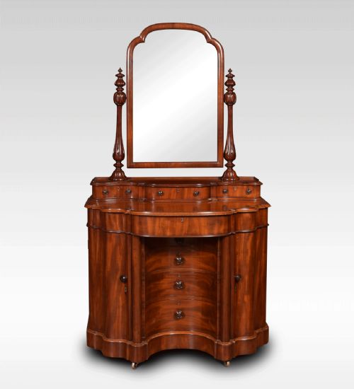 19th Century Mahogany Dressing Table