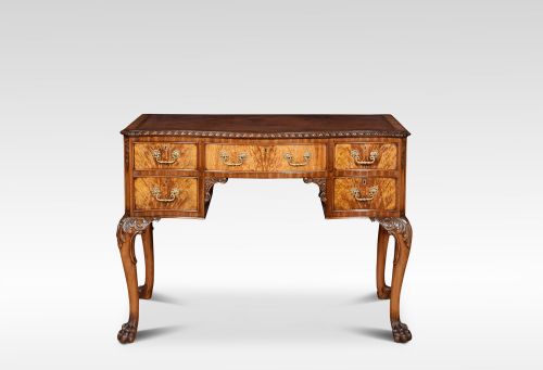 Figured Walnut Writing Desk