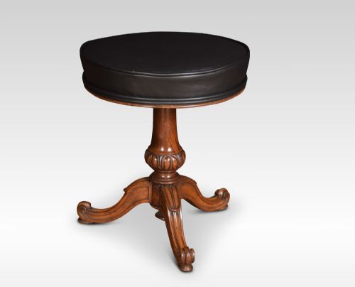 Rosewood Ajustable Piano Stool