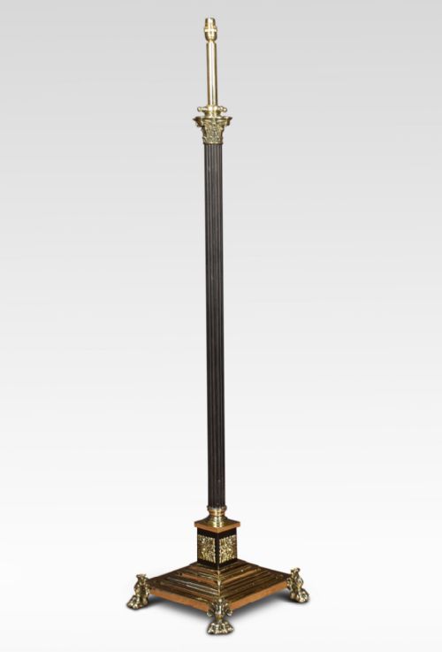 Brass Standard Lamp