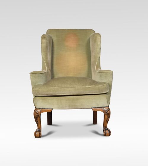 Georgian Style Wingback Armchair