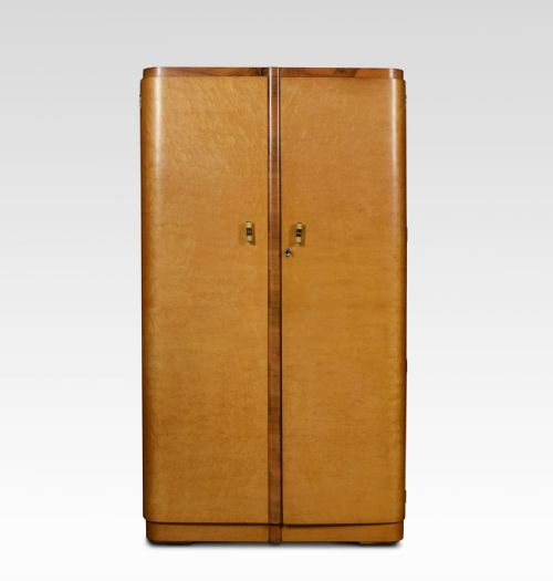 Art Deco Two Door Wardrobe