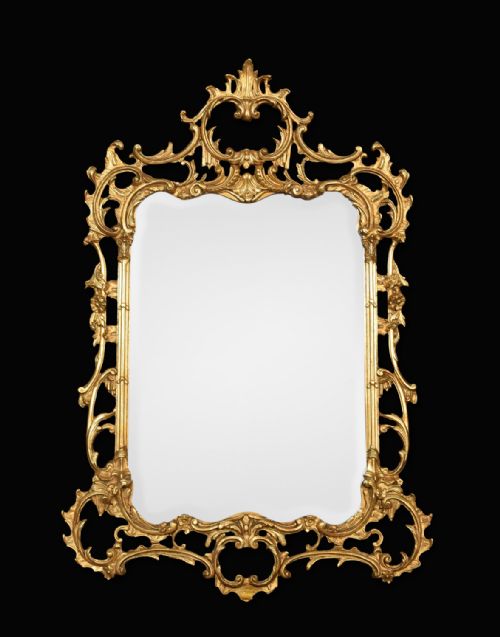 Rococo Revival Giltwood Mirror