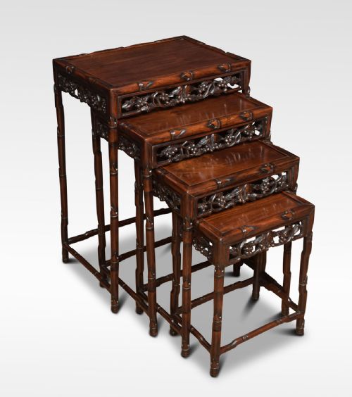Chinese Nest of Four Tables