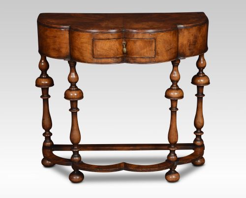 Figured Walnut Side Table