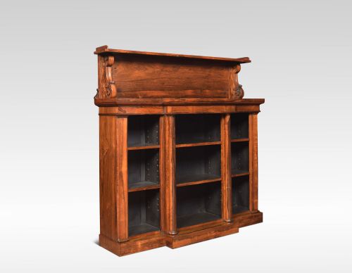 Regency Rosewood Open Bookcase by John Kendall
