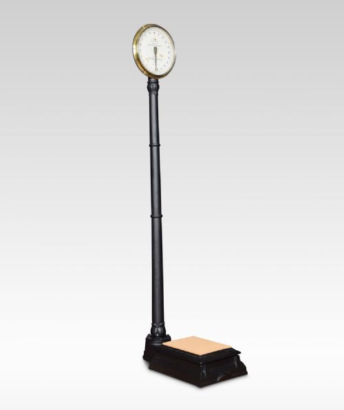Set of Salter Albion Cast Iron Bathroom Scales