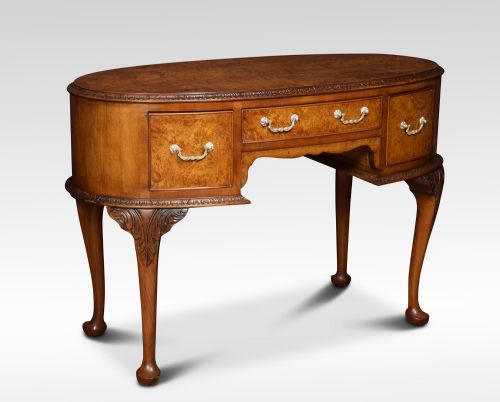 Figured Walnut Dressing Table