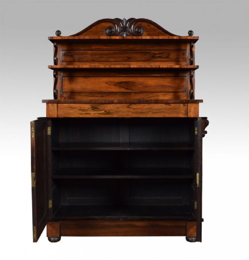 REGENCY ROSEWOOD CHIFFONIER - ADDITIONAL PHOTO 2