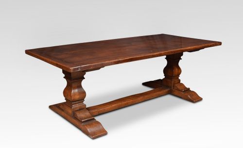 17th Century Style Oak Refectory Table