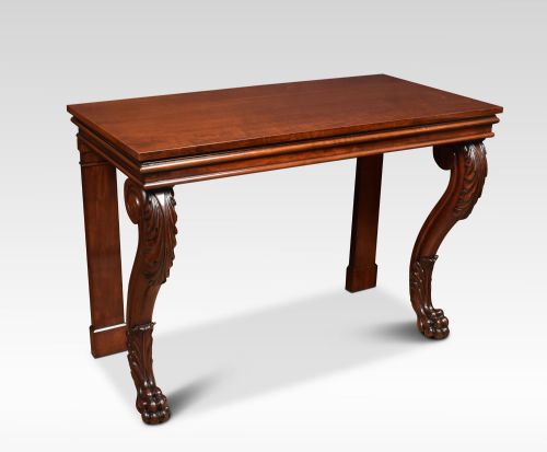 Regency Mahogany Console Table