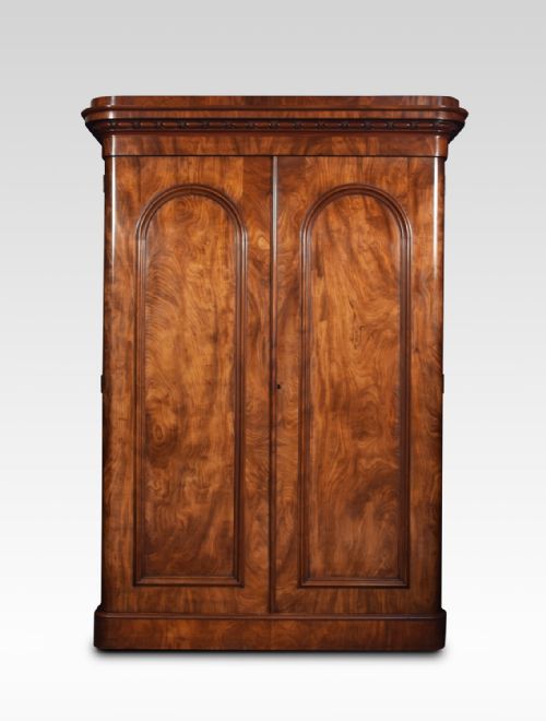 Mahogany Two Door Wardrobe
