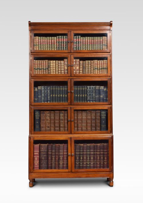 Mahogany Five Sectional Bookcase