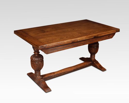 Oak Draw Leaf Refectory Table