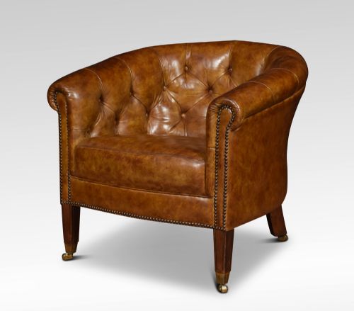 Leather Club Chair