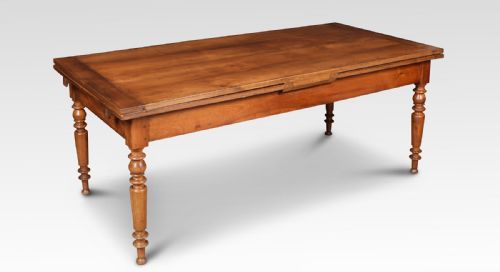 Very Large Fruitwood Farmhouse Table