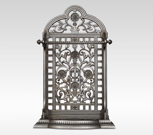 Victorian Cast Iron Coalbrookdale Style Umbrella Stand