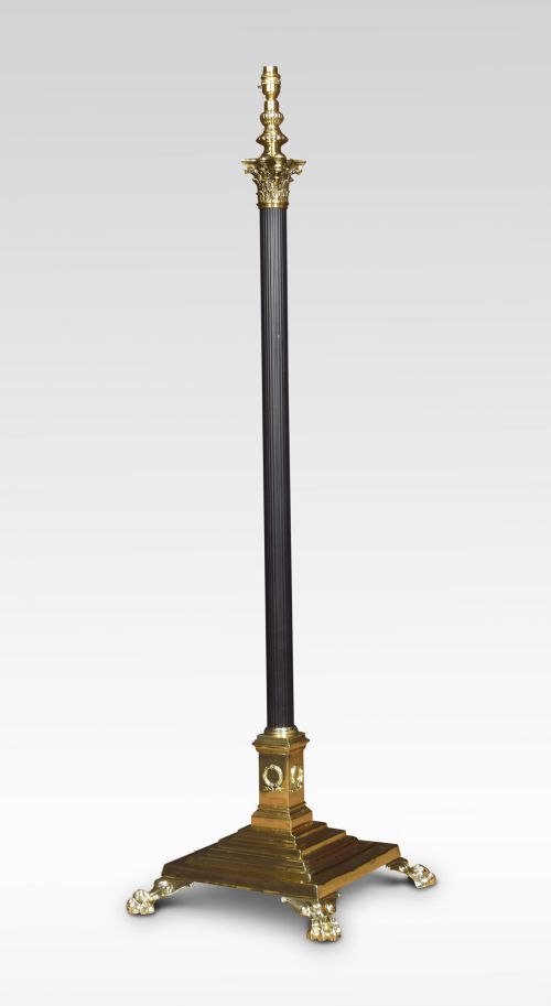 Brass Standard Lamp