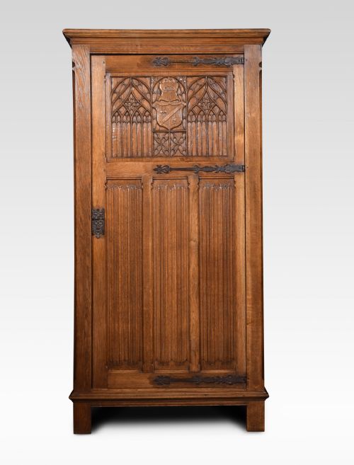 Carved Oak Hall Robe