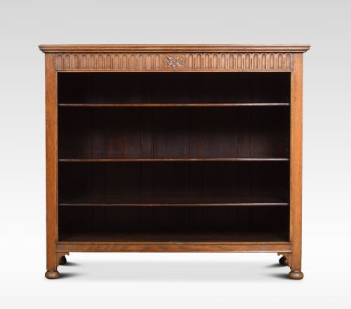 Oak Open Bookcase