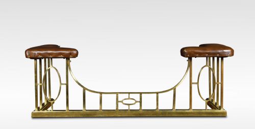 Edwardian Brass Club Fender