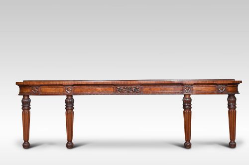 19th Century Mahogany Serving Table