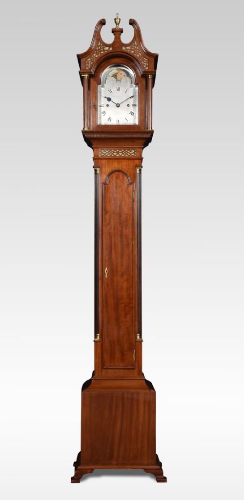 Mahogany Cased Grandmother Clock by Hampton & Son Pall Mall