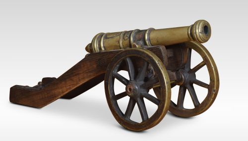 Bronze Signal Cannon