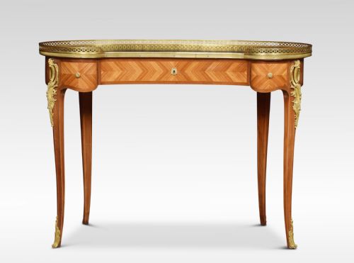 Kingwood Kidney Shaped Writing Table
