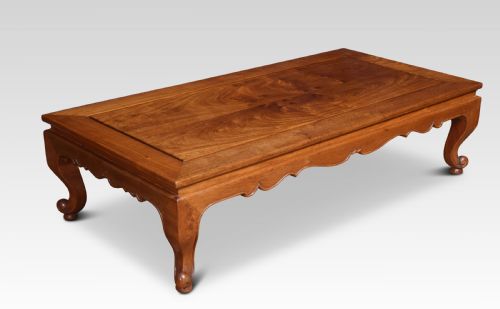 Chinese Hardwood Low Coffee Table