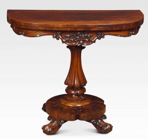 19th Century Rosewood Tea Table