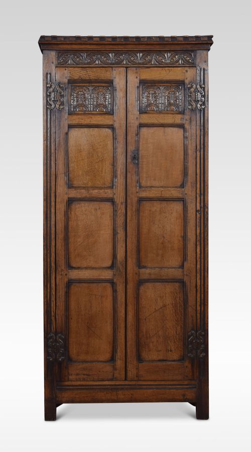 Carved Oak Cupboard