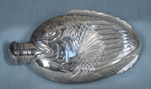 Silver Plated Hip Flask