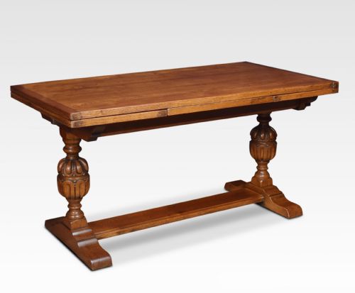 Oak Draw Leaf Refectory Table