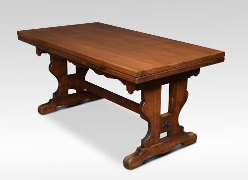 Oak Draw Leaf Refectory Table