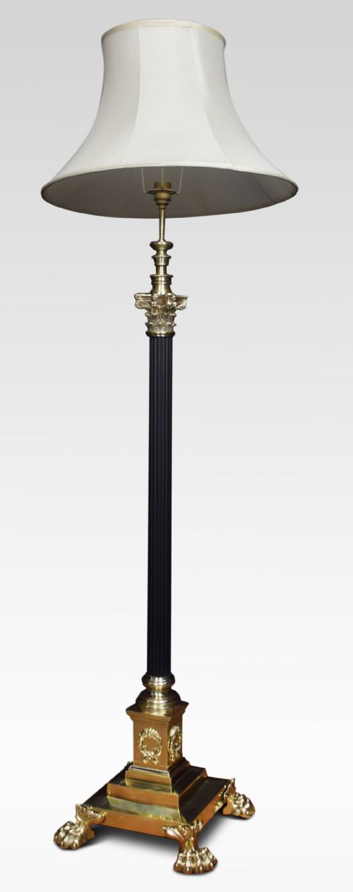 Brass Standard Lamp