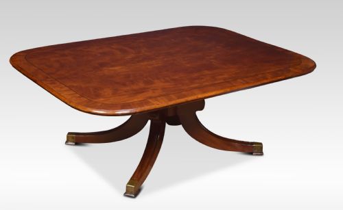 Regency Mahogany Coffee Table